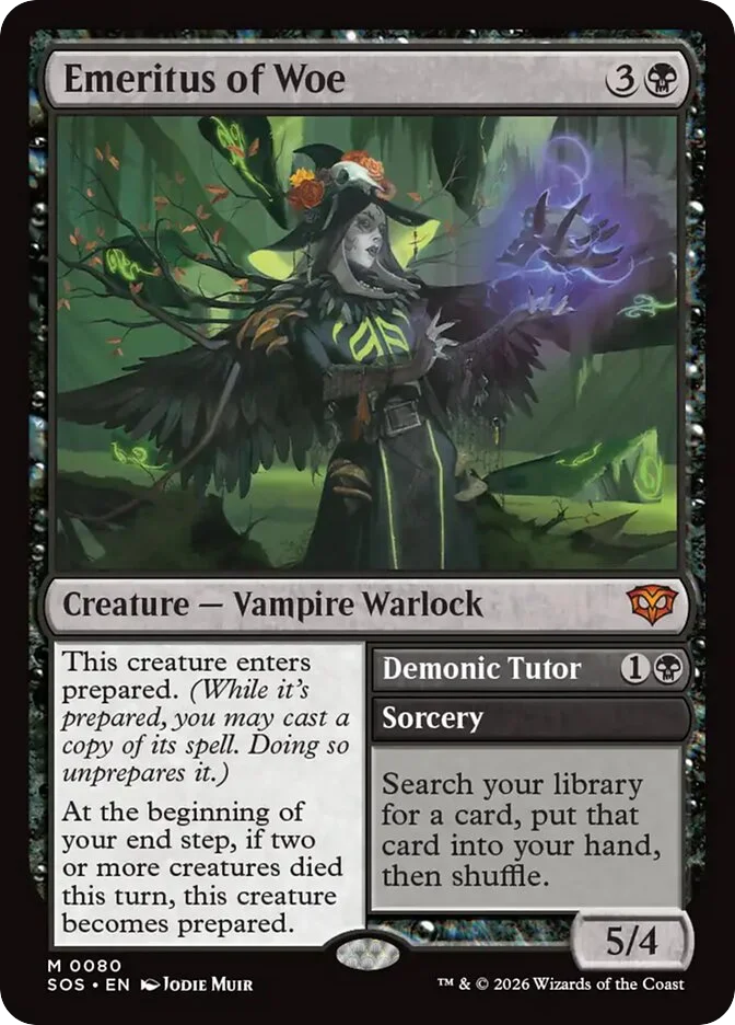 Emeritus of Woe // Demonic Tutor