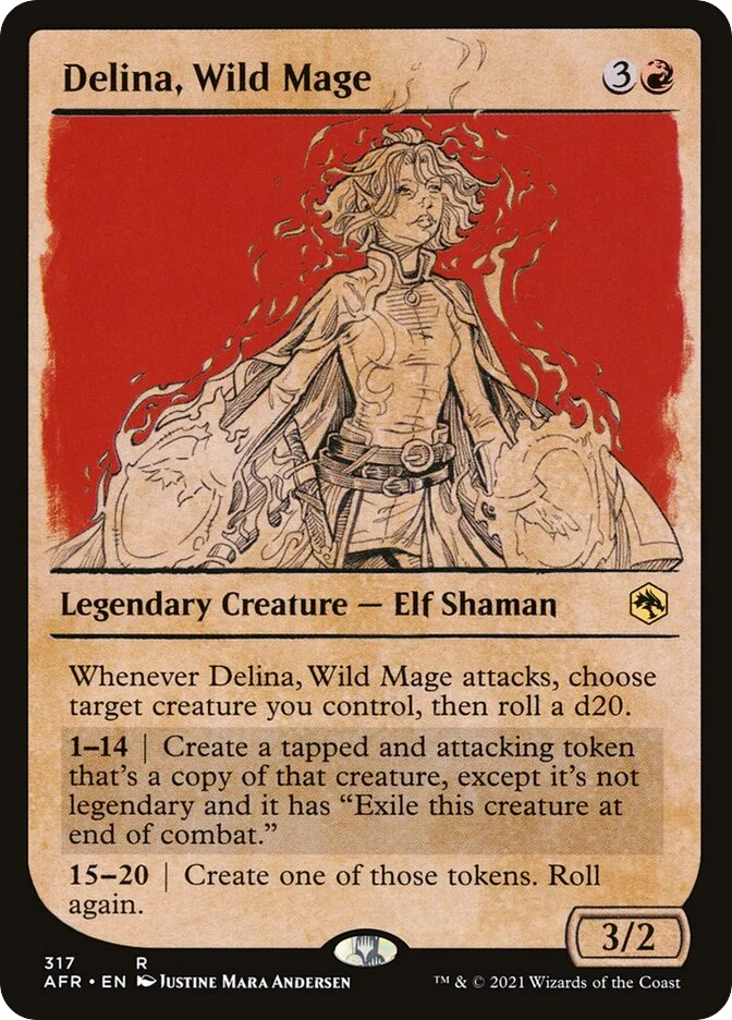 Delina, Wild Mage